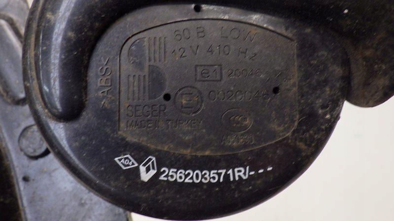 фото №5, Сигнал клаксон панель фары лампы правый renault scenic iv 256203571r