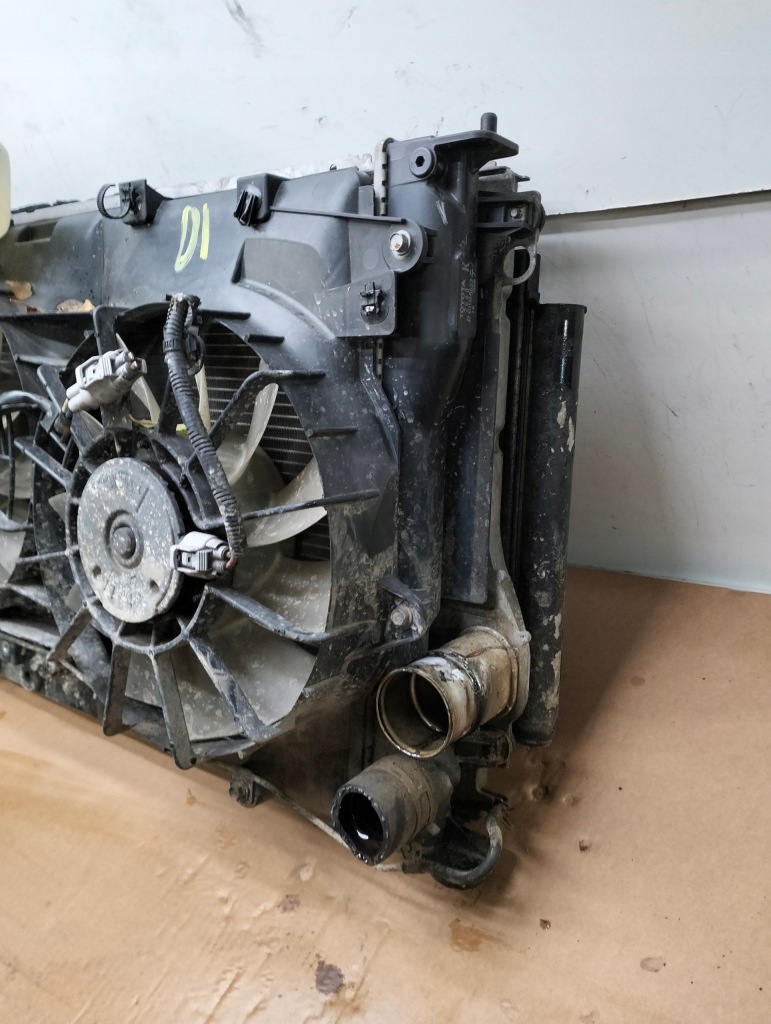 фото №15, Комплект радиатор lexus is ii 220 05-09 2.2d дизель механическая коробка передач