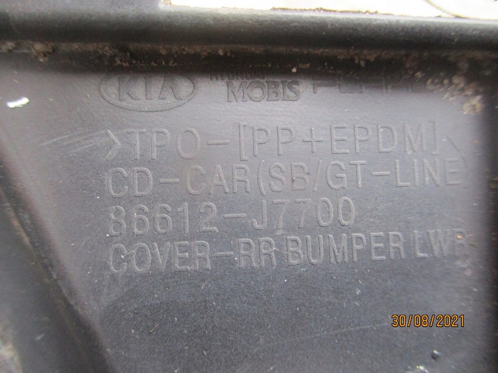 фото №12, Kia proceed iii gt-line спойлер бампер задня