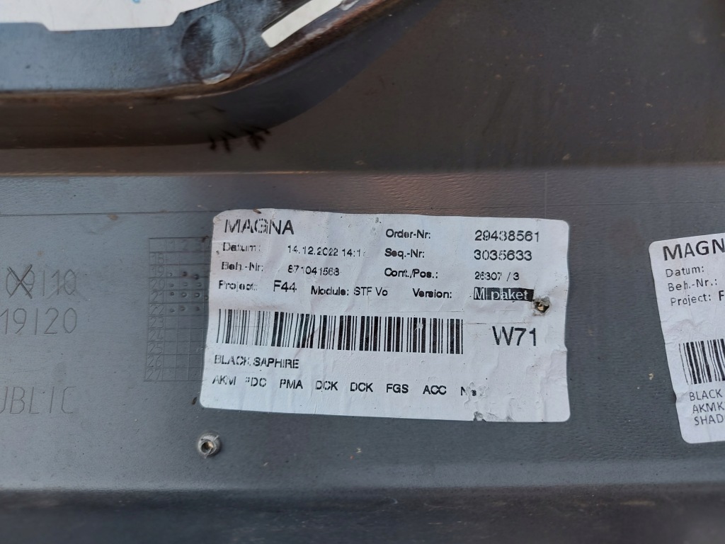 фото №15, Bmw 2 f44 m набор бампер передний перед