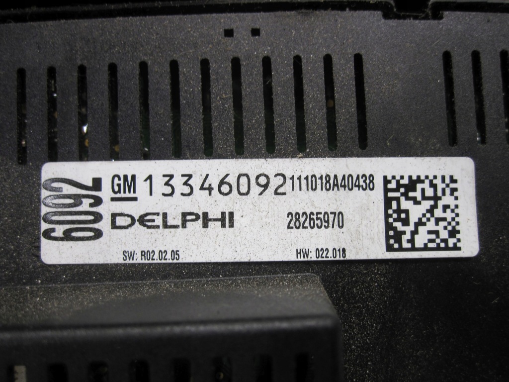 Astra j 12r панель радіо кондиціонера 13346092 13346050 Зі Шроту