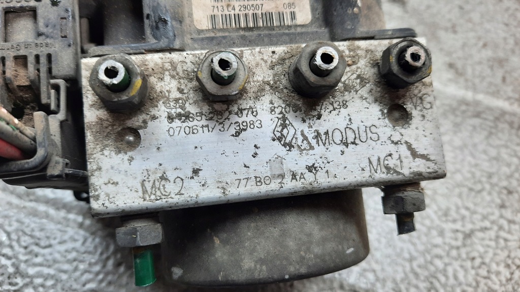 фото №5, Насос abs renault modus 07r 1.5dci 0265232075