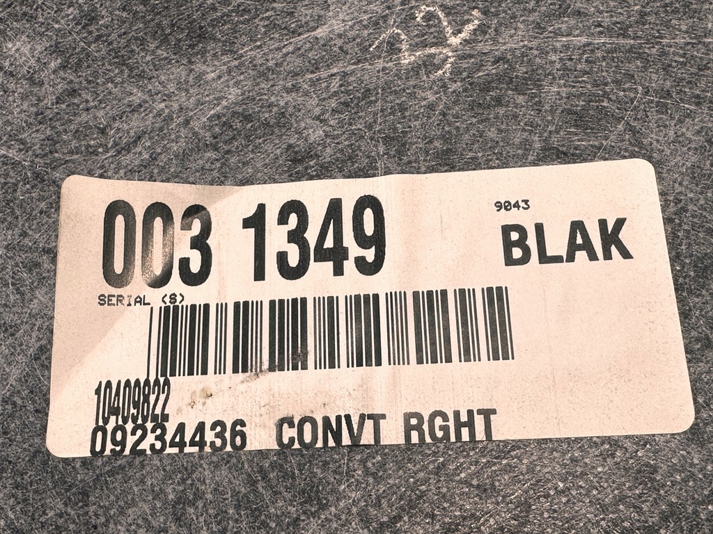 фото №5, Обшивка обивка обшивка багажника правая chevrolet corvette c5 1997 - 2004