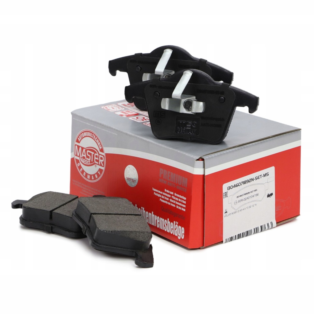 фото №1, Master-sport germany 13046071892n-set-ms набор тормозных колодок тормозных, тормоза дисковые
