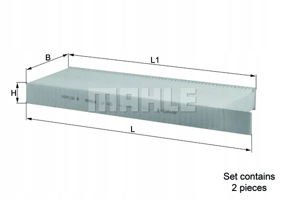 фото №2, Фильтр кабины /knecht/ citroen mahle la 428/s