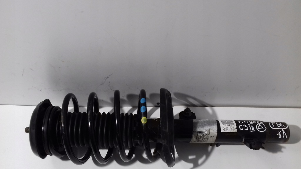 фото №1, Citroen c3 iii амортизатор правий перед амортизаторна стійка 9827488580