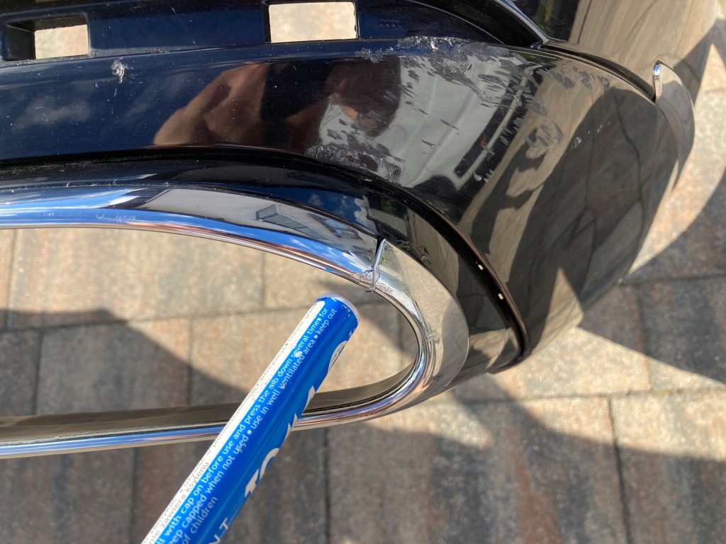 фото №5, Mercedes s-klasa w222 бампер задняя хром