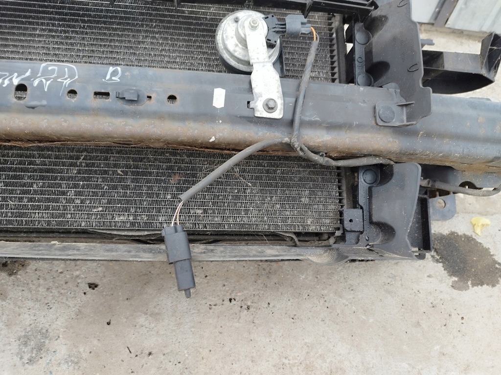 фото №8, Pas передний балка радиатор ford fusion i lift 1.4 tdci механическая коробка передач 2005-2012