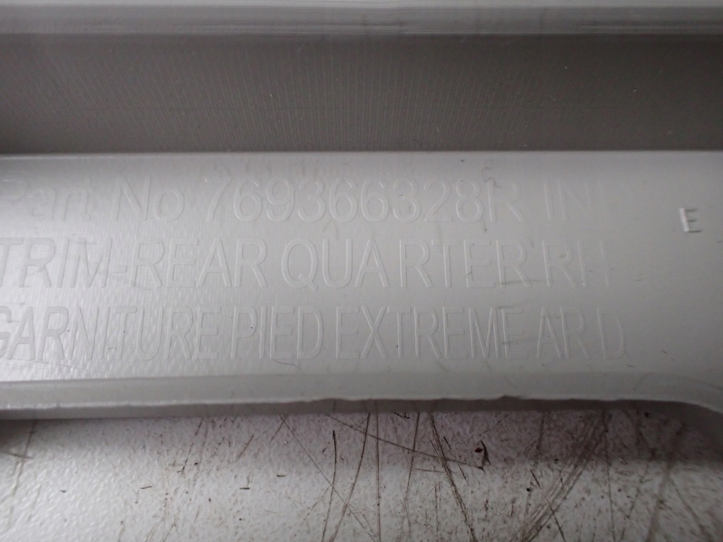 фото №14, Обшивка стойка правый задняя dacia duster ii 769366328r