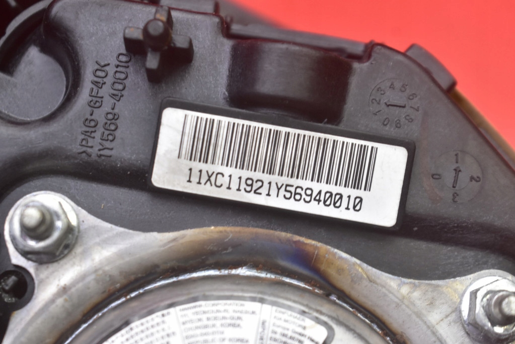 фото №8, Подушка безопасности подушка воздушная водителя 1y569-40010 kia picanto 2 ii 11-15