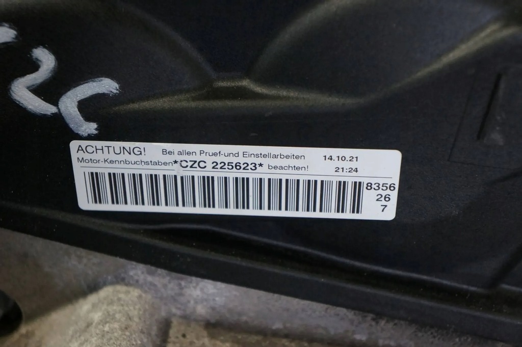 фото №7, Двигатель kompletny 1.4 tsi czc vw golf seat leon iii