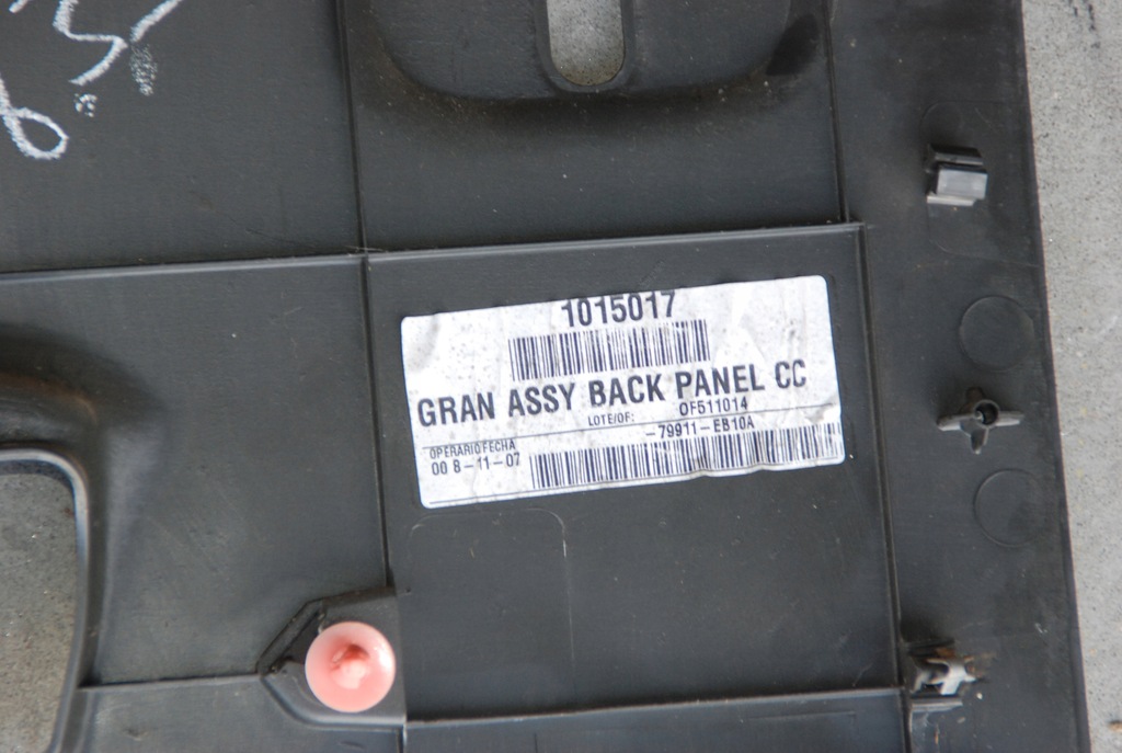 фото №4, Nissan navara d40 защита обивка поперечина заднего