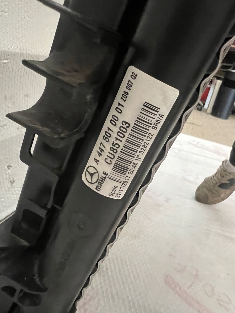 фото №5, Комплект радиатор mercedes v-klasa a447 lift w447 vito радиатор масла