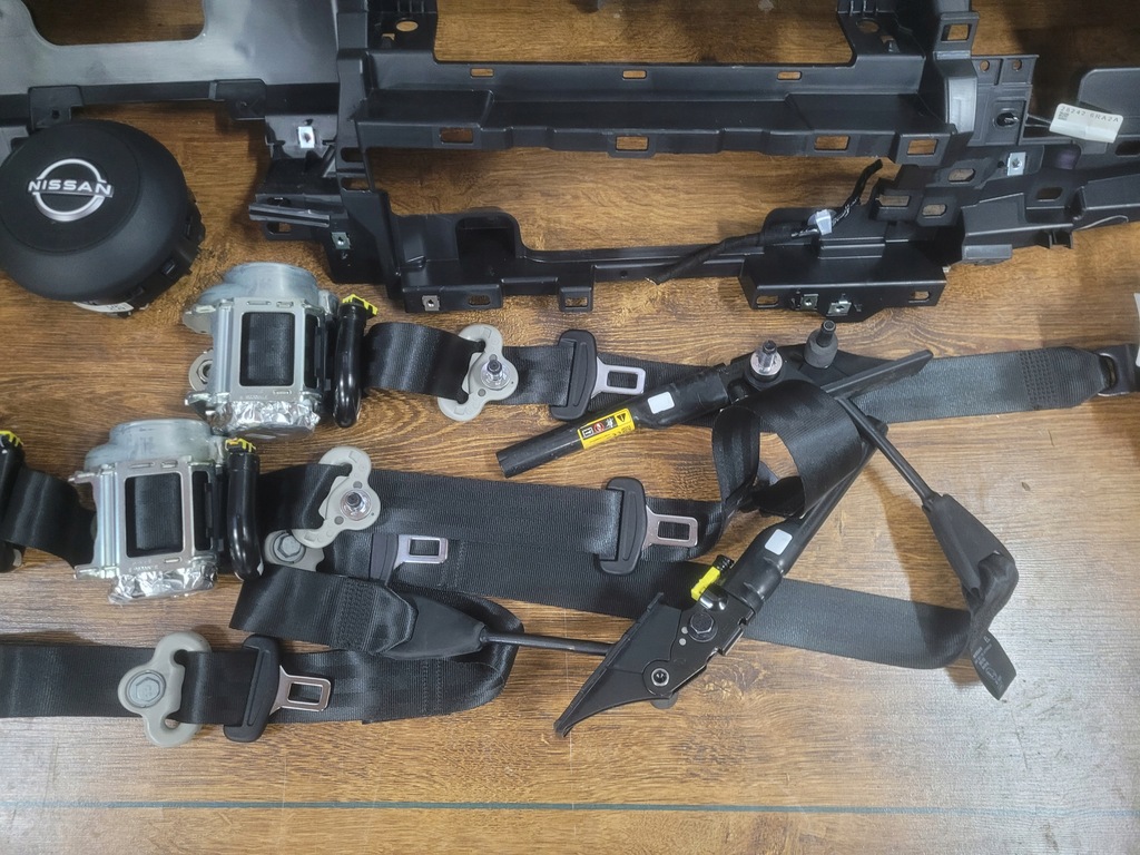 фото №5, X-trail t33 консоль ремни комплект подушка безопасности оригинал