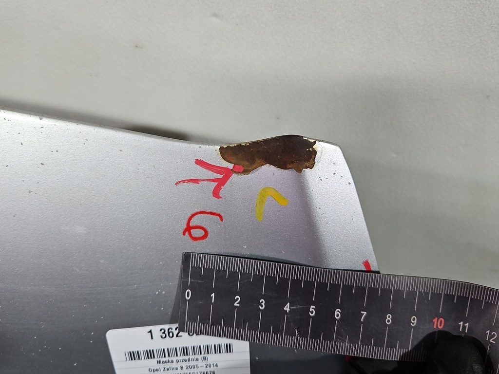 фото №8, Капот передняя opel zafira b z157