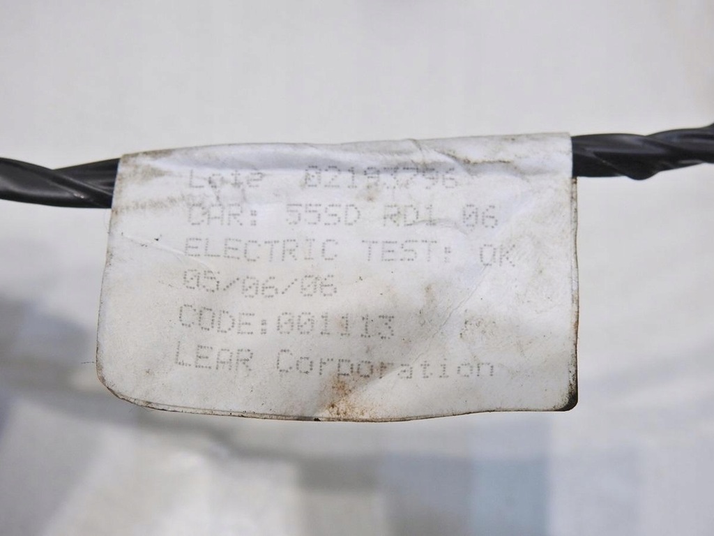 фото №9, Джгут електропроводка двері задня saab 9-5