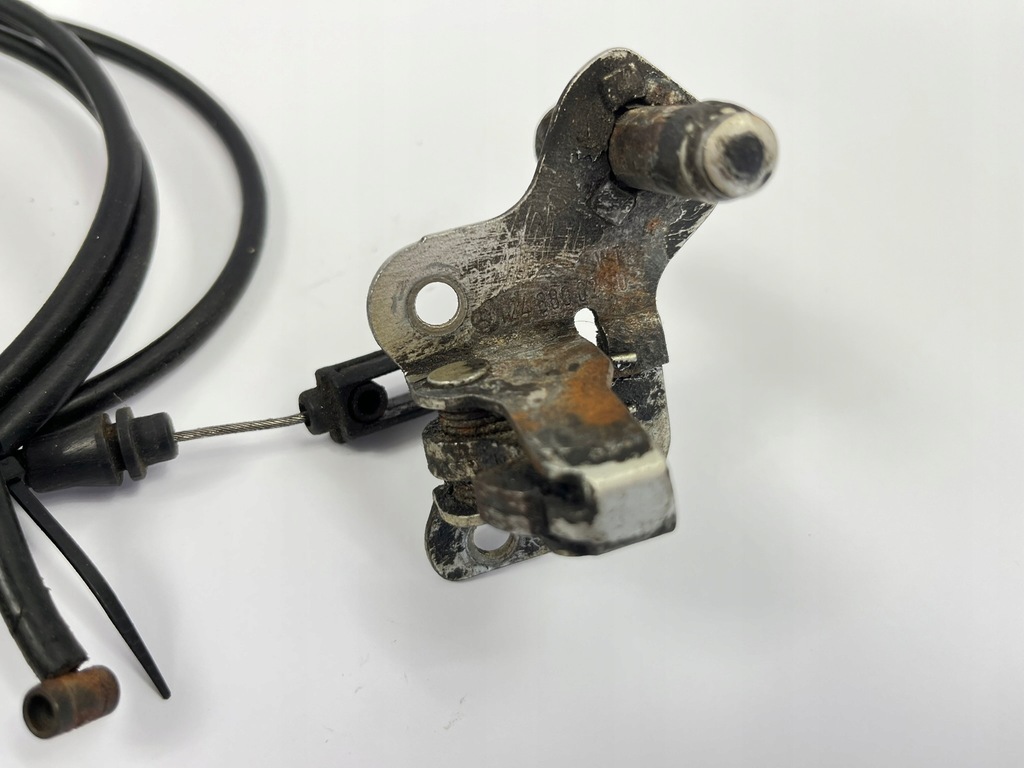 фото №9, Трос замок cięgn открывания капот крышки двигателя mercedes w124 1248800260