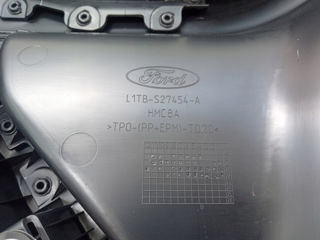 фото №4, Ford puma ii mk2 оббивка двері задня права обшивка