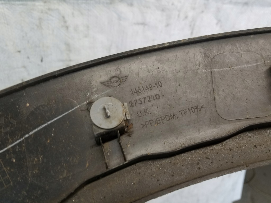 фото №4, Молдинг крыла перед mini clubman r55