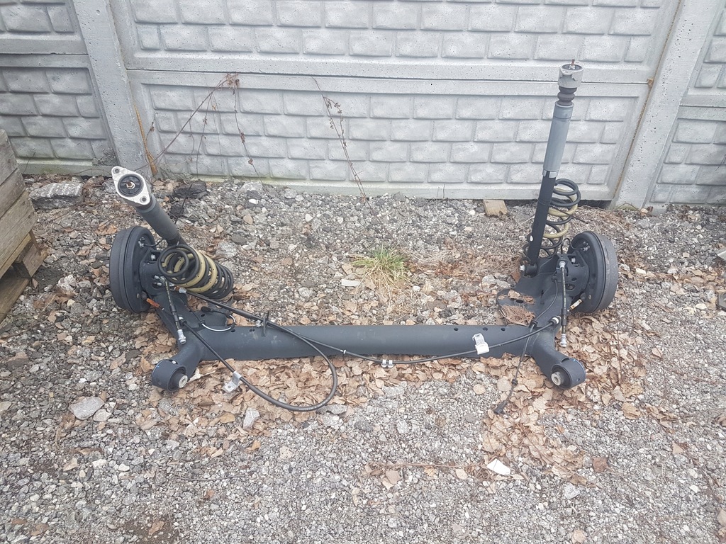 фото №1, Ford courier tourneo oś задняя балка подвеска