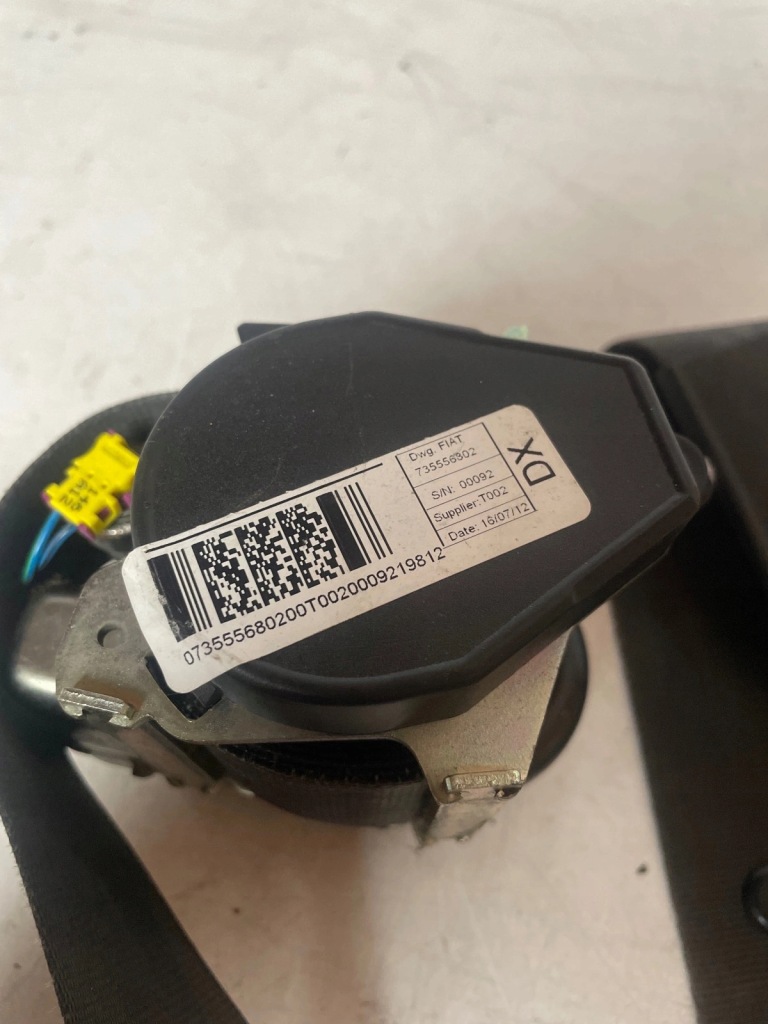 Ремень безопасности перед передний правый  fiat doblo 2 opel combo d с Разборки