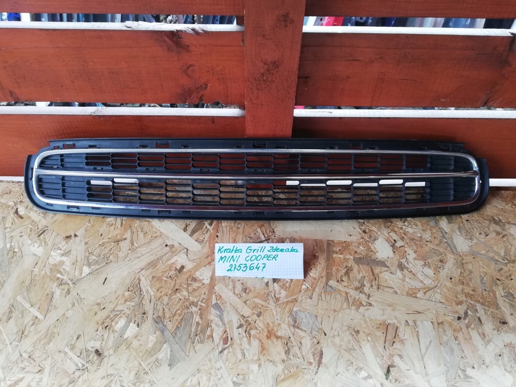 фото №1, Решётка бампера mini cooper r55/56/57