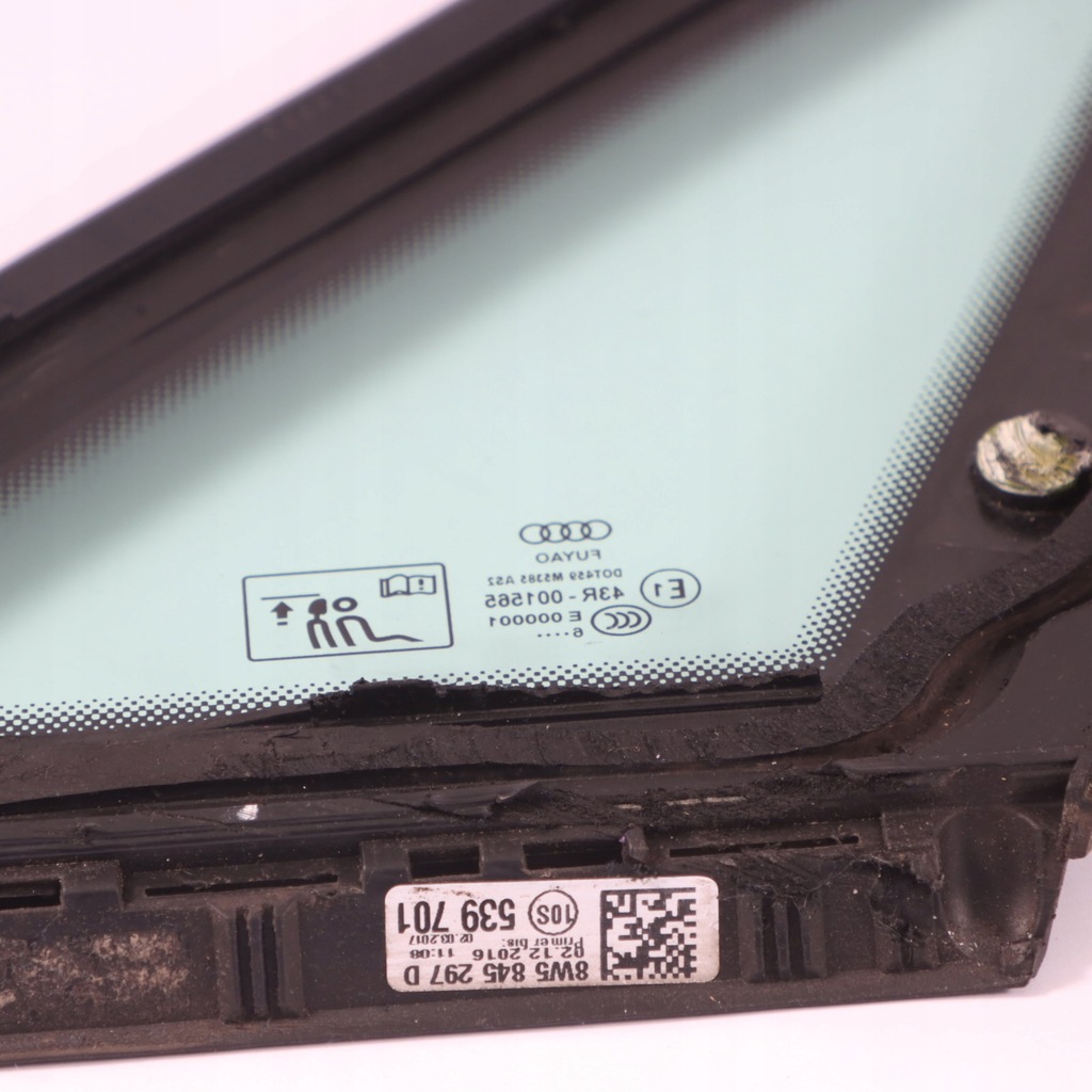 фото №9, Audi a4 b9 скло кузовна задня ліва as2 8w5845297d