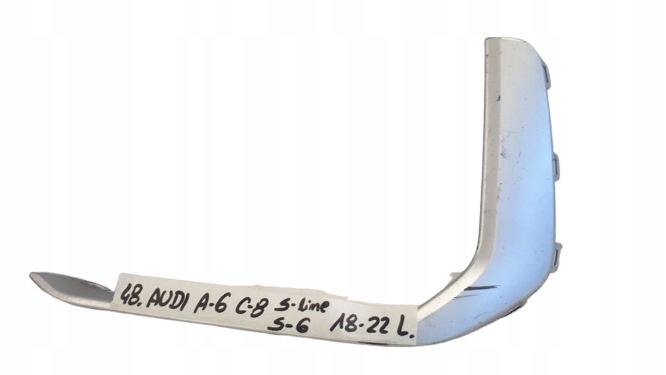 фото №1, Audi a6 c8 s-line s6 молдинг бампера ліва перед