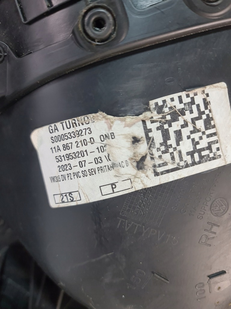 фото №11, Vw id.4 id4 2021 обшивка обивка дверь правый задняя правая задняя 11a867210d