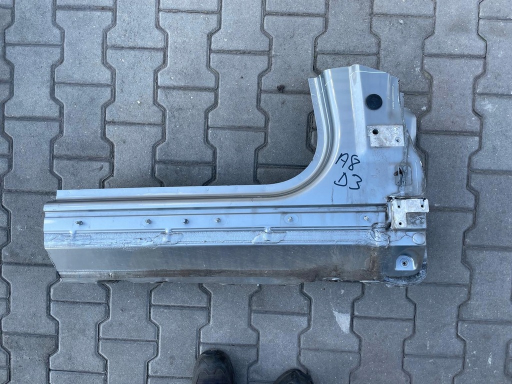 фото №1, Audi a8 d3 порог блок двигателя a четверть сторона правая