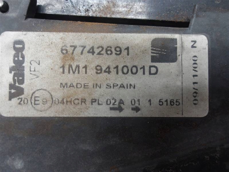 фото №2, Лампа левая передняя seat leon i toledo ii