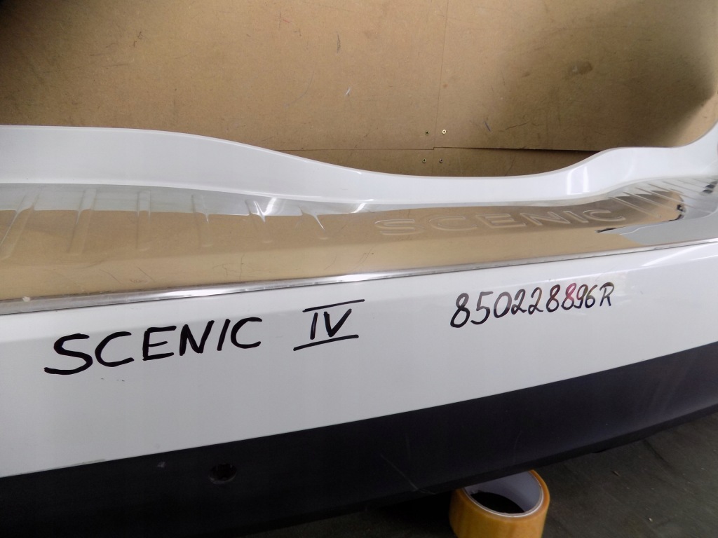 фото №7, Renault scenic iv бампер задня задній 850228896r оригінал europa хром