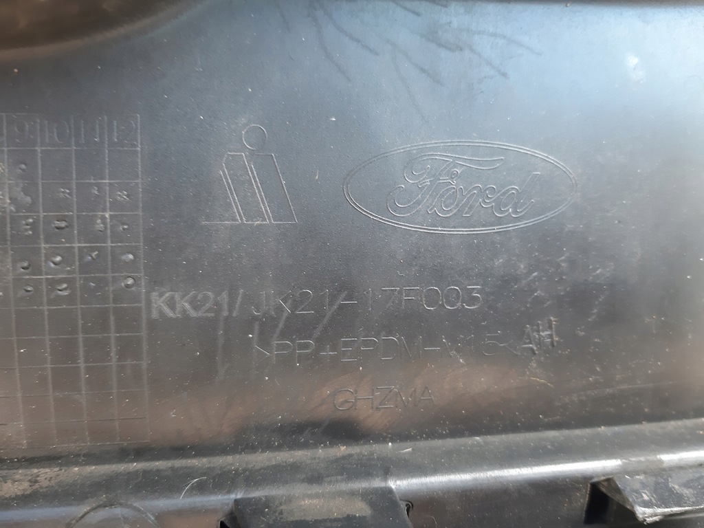 фото №12, Ford оригінальний номер jk21-17f003 бампер turneo