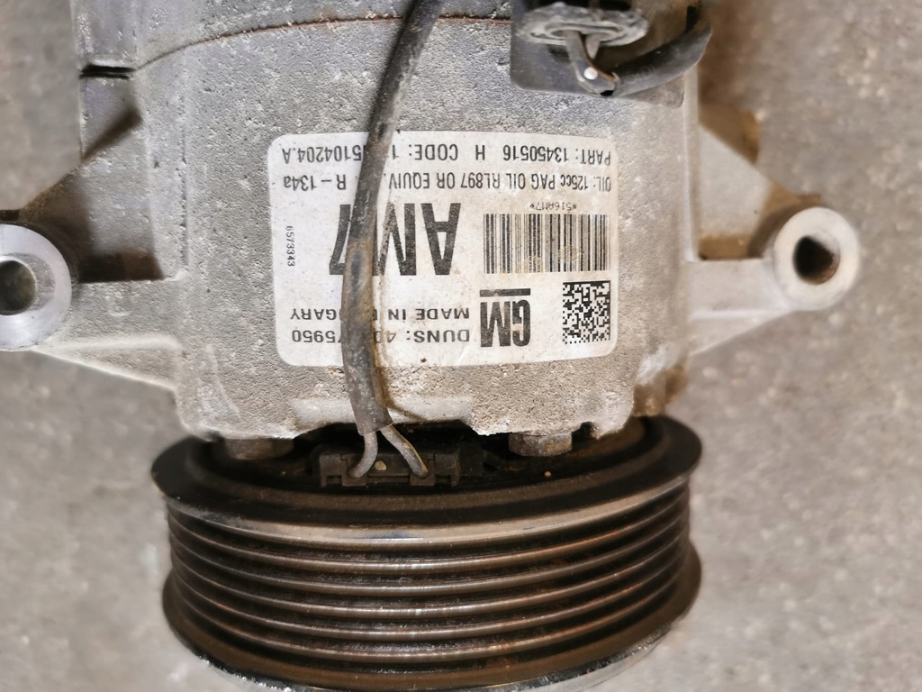 фото №5, Компрессор кондиционера opel astra j 1.6 cdti