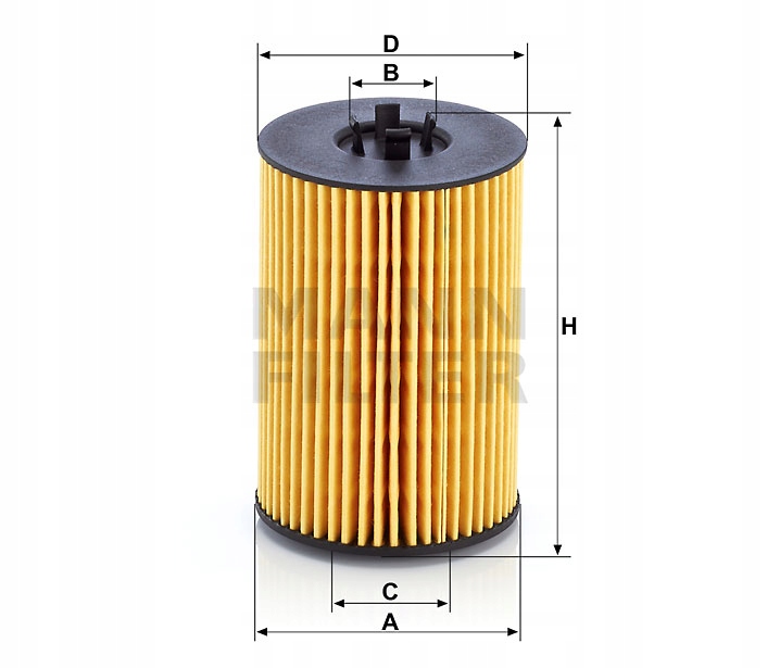 Фільтр оливи hu 7020 з mann-filter Київ