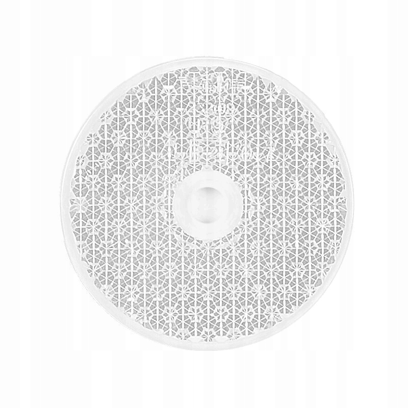 фото №1, Відбивач круглий білий 60mm клей