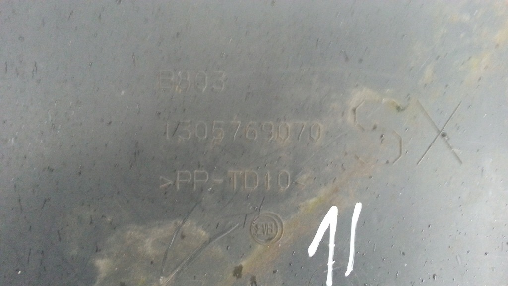 фото №9, Ducato boxer jumper молдинг крила ліва задня 06-