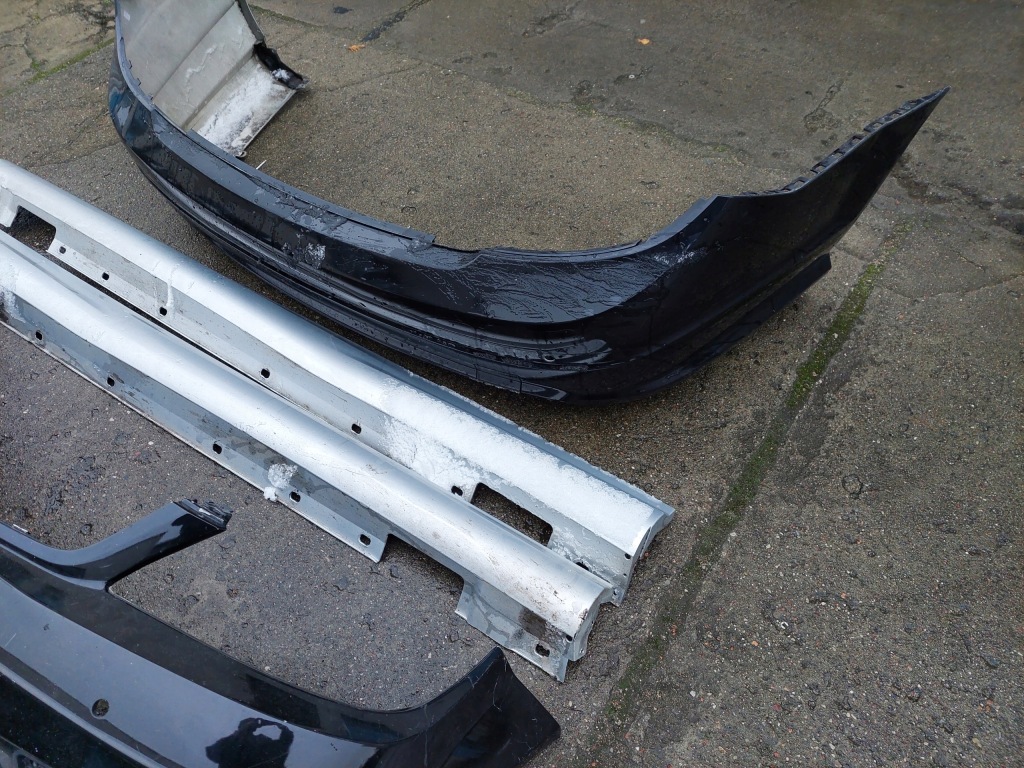 Mercedes c w204 amg 07-09 бампер перед+ tył+progi Недорого