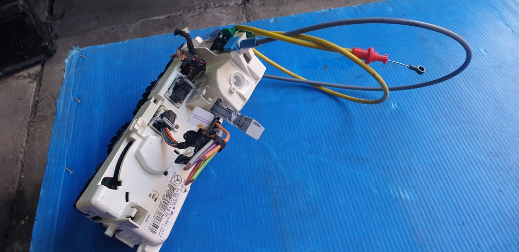 фото №6, Mercedes w169 w245 панель керування обдув кондиціонера троси a1698301385