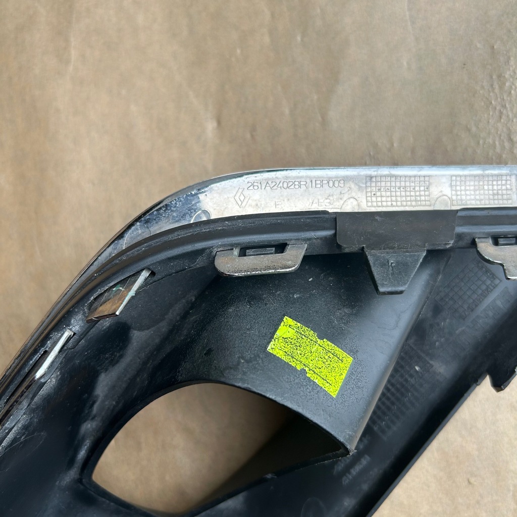 фото №5, Решётка бампера правая хром renault clio iv lift