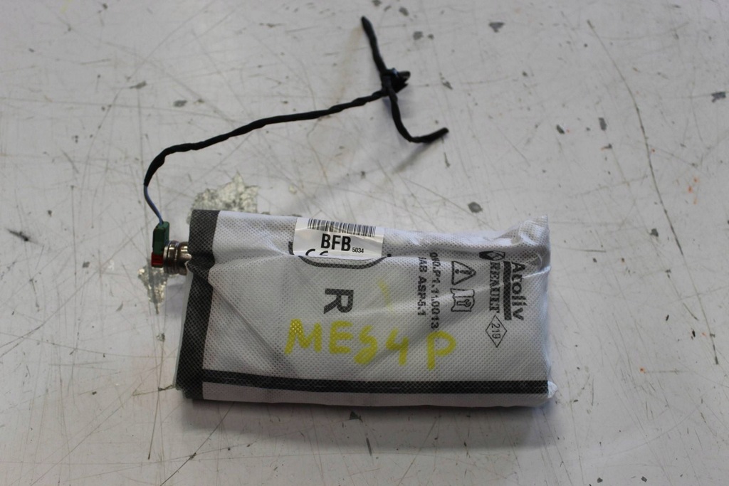 фото №1, Подушка воздушная подушка безопасности сиденье правая 985l06213r renault megane iv 4