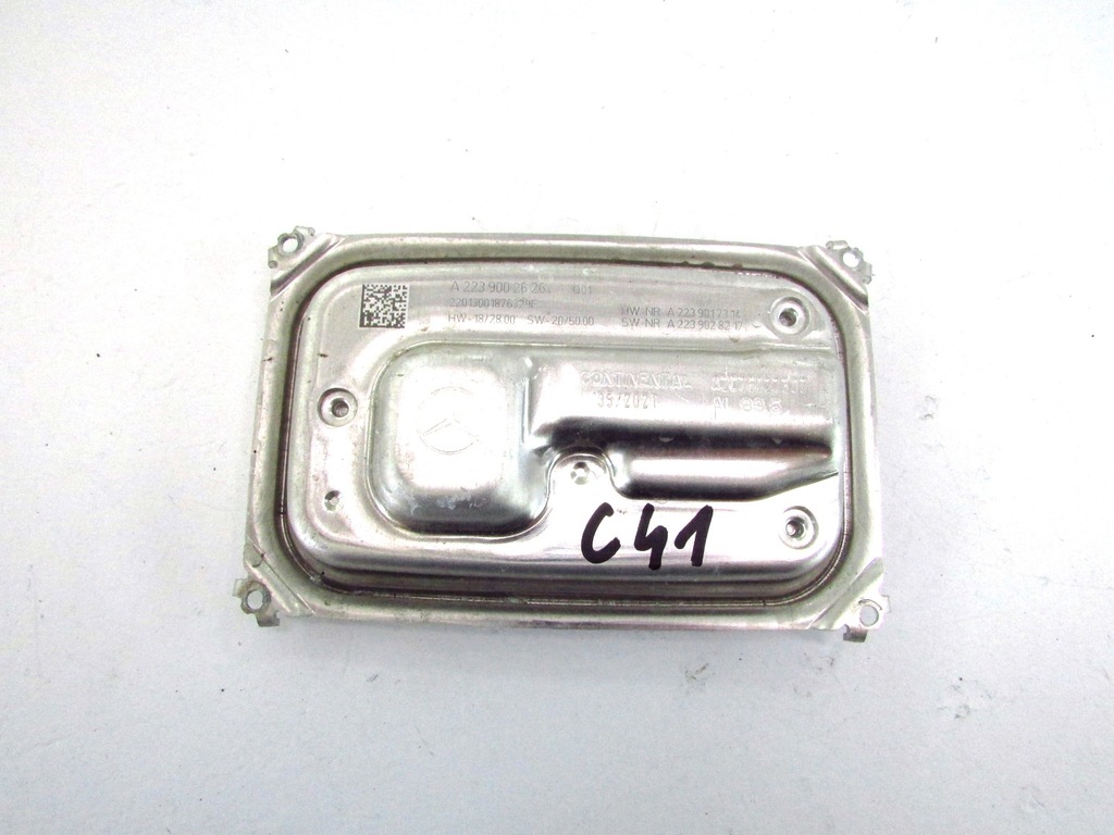 фото №1, Mercedes w223 s-klasa модуль преобразователь led лампы a2239002626
