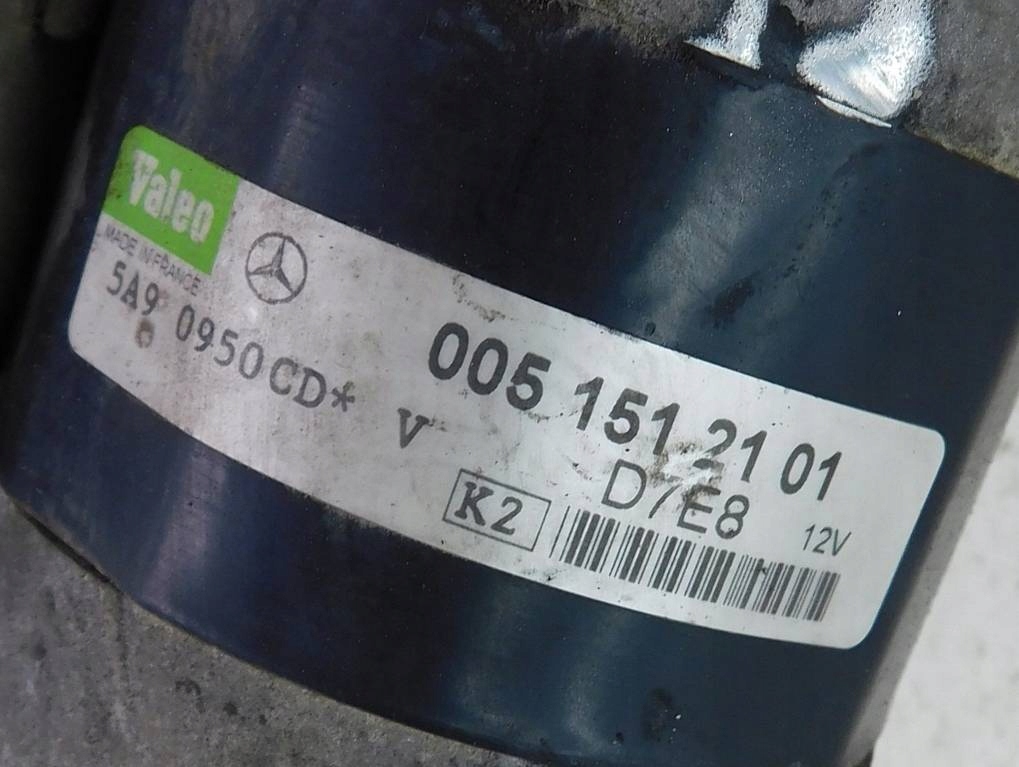 фото №7, Mercedes w168 a 140 1.4 99r стартер 0051512101