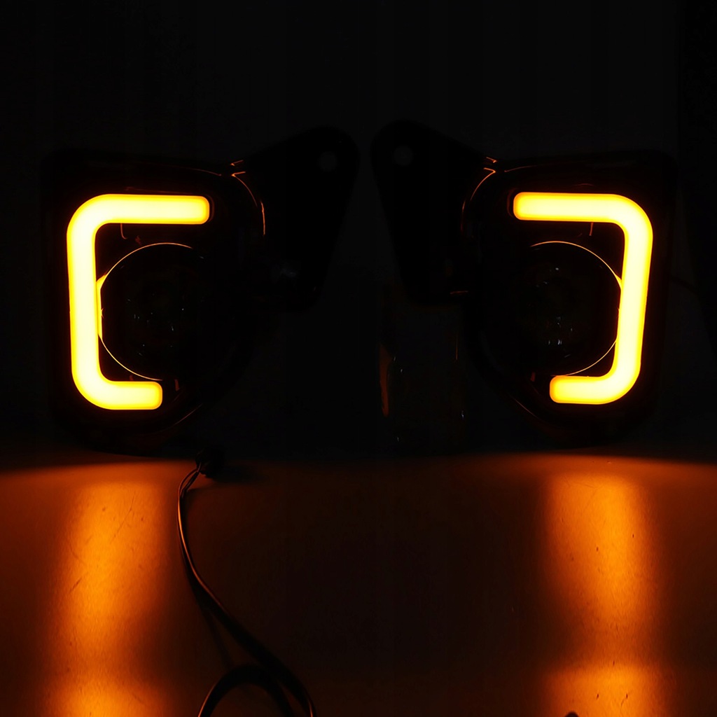 фото №12, 12v led drl свет do движение dziennej лампы противотуманные 6000k - 6500k