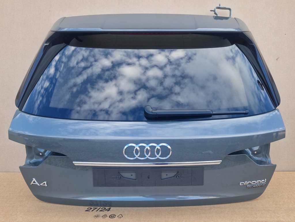 фото №1, Кришка багажника audi a4 b9 lift allroad w колір lx7g оригінал jak nowa