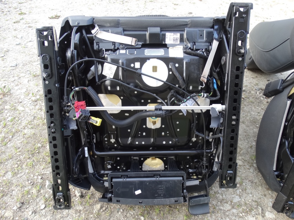 фото №12, Audi a6 c7 sedan 11-18 сидіння заднє сидіння czarna шкіра комплект super стан