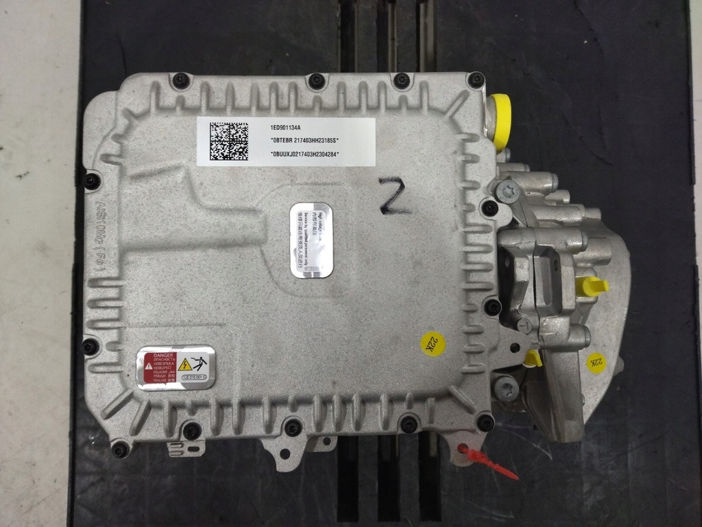 фото №10, Двигун електричний перед ebr коробка передач uxj vw id3 id4 enyaq q4 e-tron 2021+