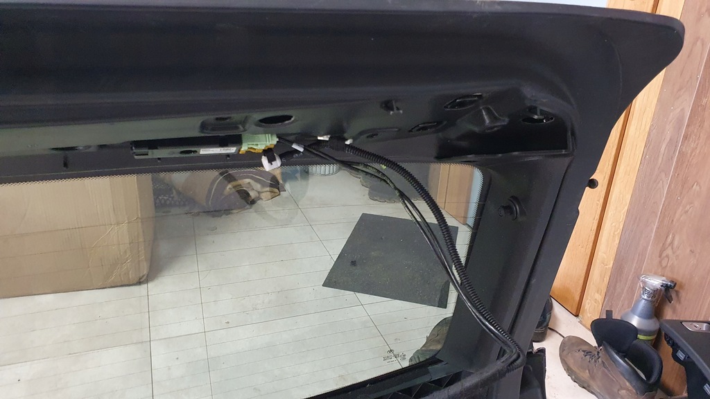 фото №9, Bmw i3 крышка багажника багажника стекло