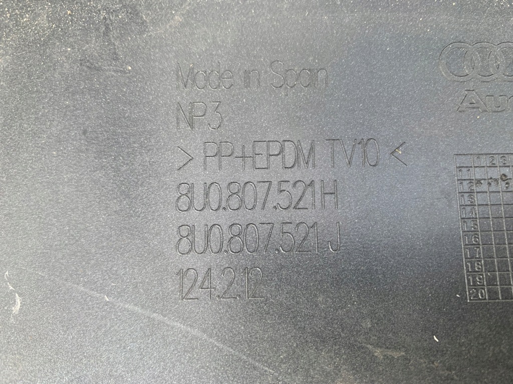 фото №9, Audi q3 8u 11-15 s-line бампер задняя задний 4xpdc