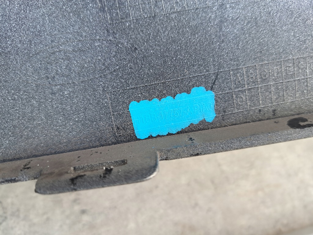 фото №9, Ford fiesta mk 8 viii 17- бампер перед передний h1bb-17757-a